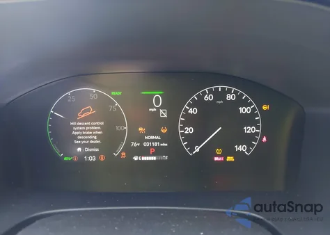 2024 Honda Cr-V Hybrid Sport-L из США, поврежденный, VIN 7FARS5H81RE029583